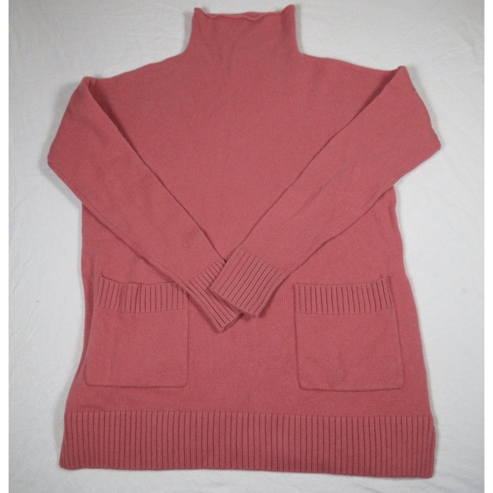 Franco Callegari Womens Merino Wool Pocket Sweater Capsule Wardrobe Sz S READ
